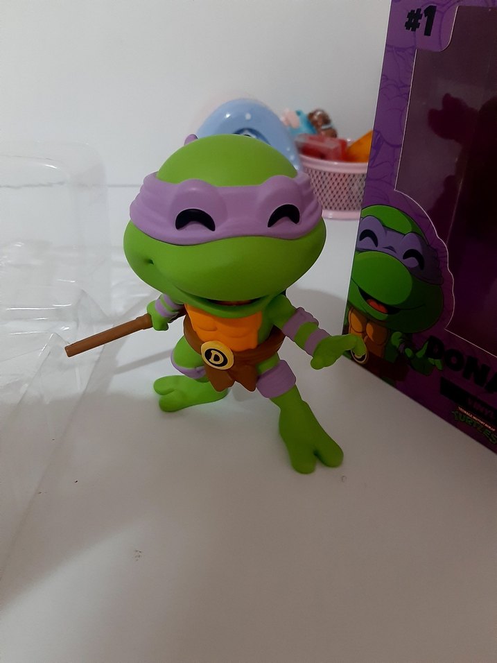 Mor Kutuda Orjinal Turtles Aksiyon Figürü - Görsel 4