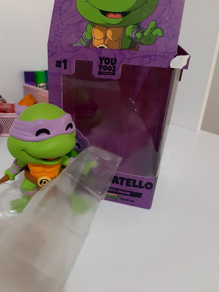 Mor Kutuda Orjinal Turtles Aksiyon Figürü - Görsel 5