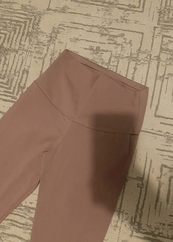 Bej Midi Kadın Tayt - Görsel 3