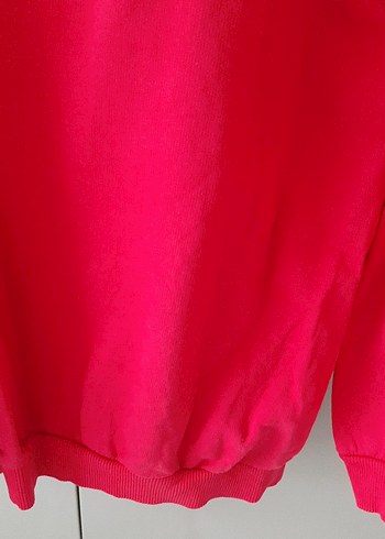 Kırmızı Baskılı Erkek Çocuk Sweatshirt - Görsel 8