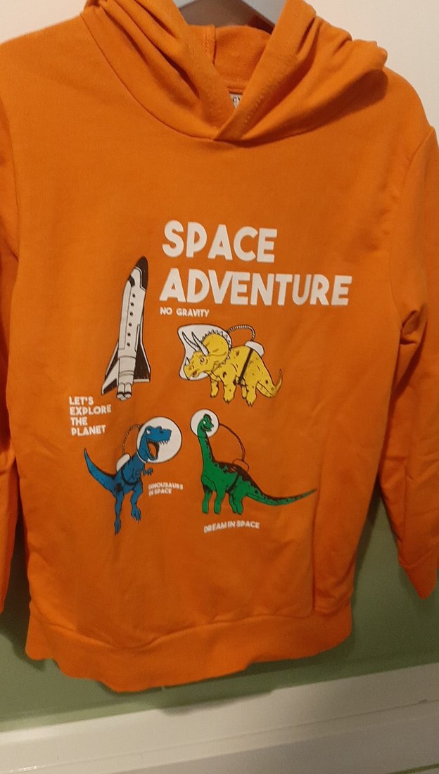 Erkek cocuk kapşonlu sweatshirt - Görsel 5