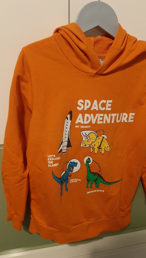 Erkek cocuk kapşonlu sweatshirt - Görsel 4