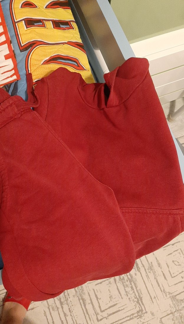 Erkek cocuk alt üst bordo esofman takım - Görsel 5