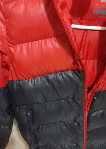 Fermuarlı Unisex Çocuk Kışlık Mont - Görsel 4