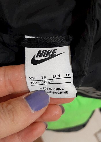 Fermuarlı Yeşil Nike Erkek Çocuk Mont - Görsel 2
