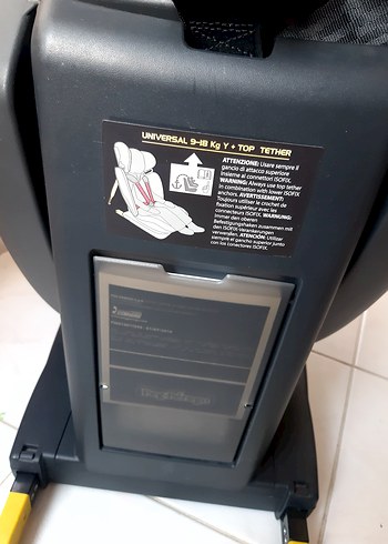 Kırmızı Çocuk Oto Koltuğu - Görsel 5