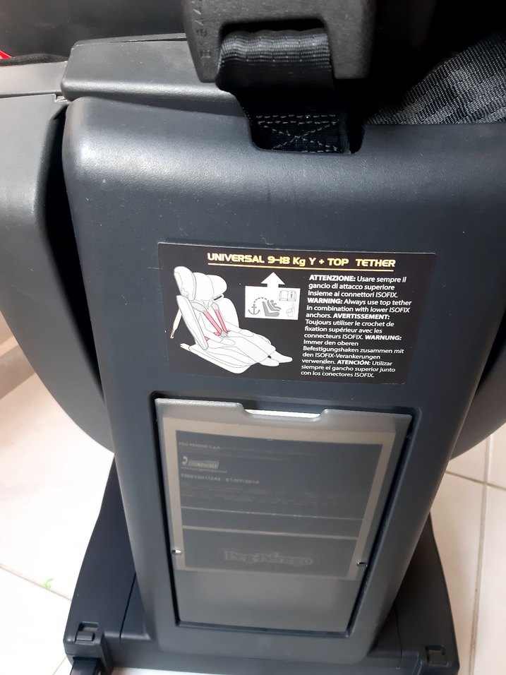 Kırmızı Çocuk Oto Koltuğu - Görsel 3