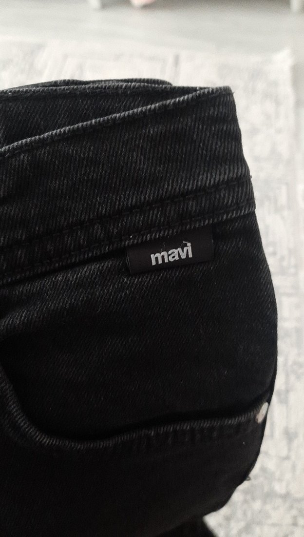 Mavi jeans.Siyah kız çocuk kot 11/12 yaş - Görsel 4