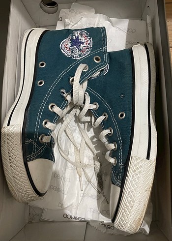 37 Beden mavi Renk Converse lacivert