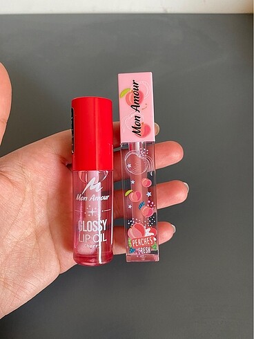 İkili şeffaf gloss