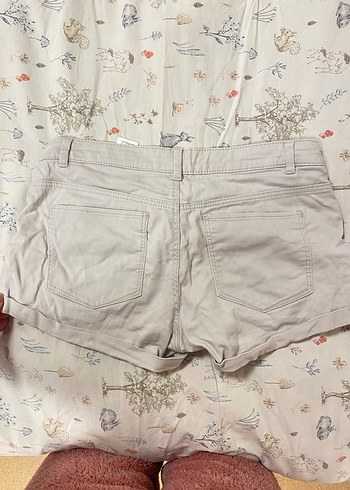 H&M Bej Kadın Mini Şort - Görsel 3