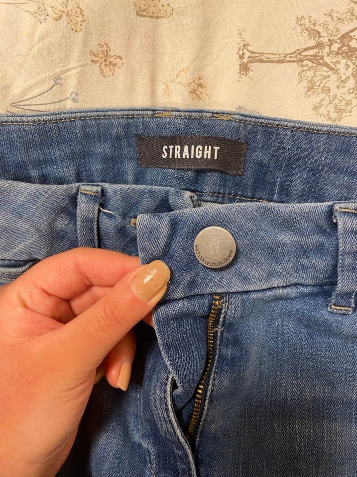 Kadın Mavi Denim Midi Boy Normal Kesim Jean - Görsel 2