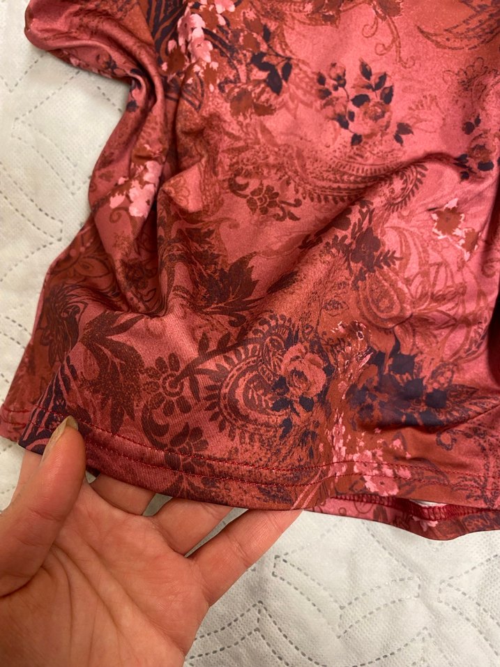 Bordo Dantel Detaylı Bohem Kadın Atlet - Görsel 3