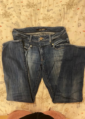 Kadın Mavi Kot Pantolon - Görsel 2