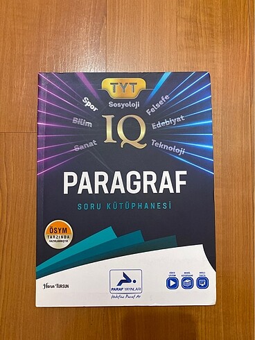 Paraf yayınları tyt paragraf soru bankası