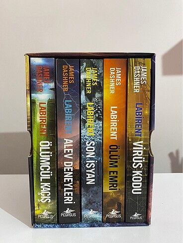 Labirent serisi 5 kitap kutulu set