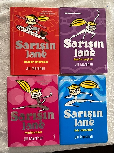 Sarışın Jane 4 Kitap