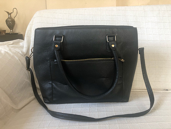 Zara Siyah büyük çanta