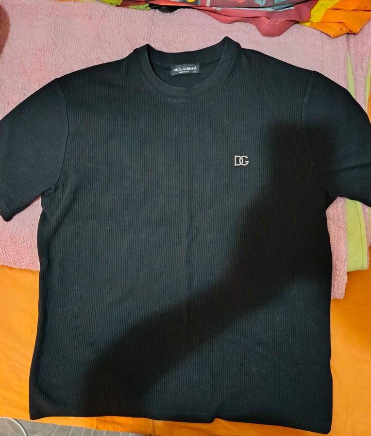 Dolce & Gabbana Siyah Erkek Tişört - Görsel 4