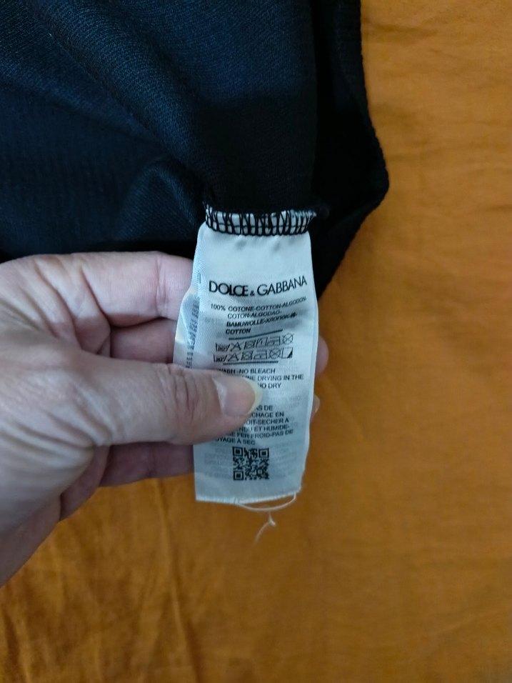 Dolce & Gabbana Siyah Erkek Tişört - Görsel 2