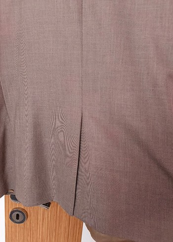 Bej Düğmeli Erkek ceket - Görsel 7