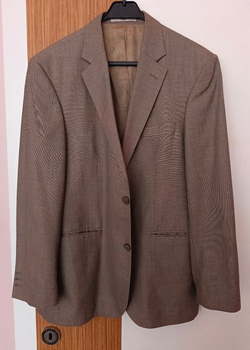 Bej Düğmeli Erkek ceket - Görsel 2