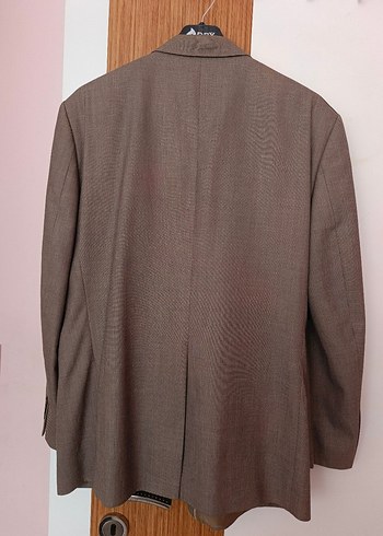Bej Düğmeli Erkek ceket - Görsel 5