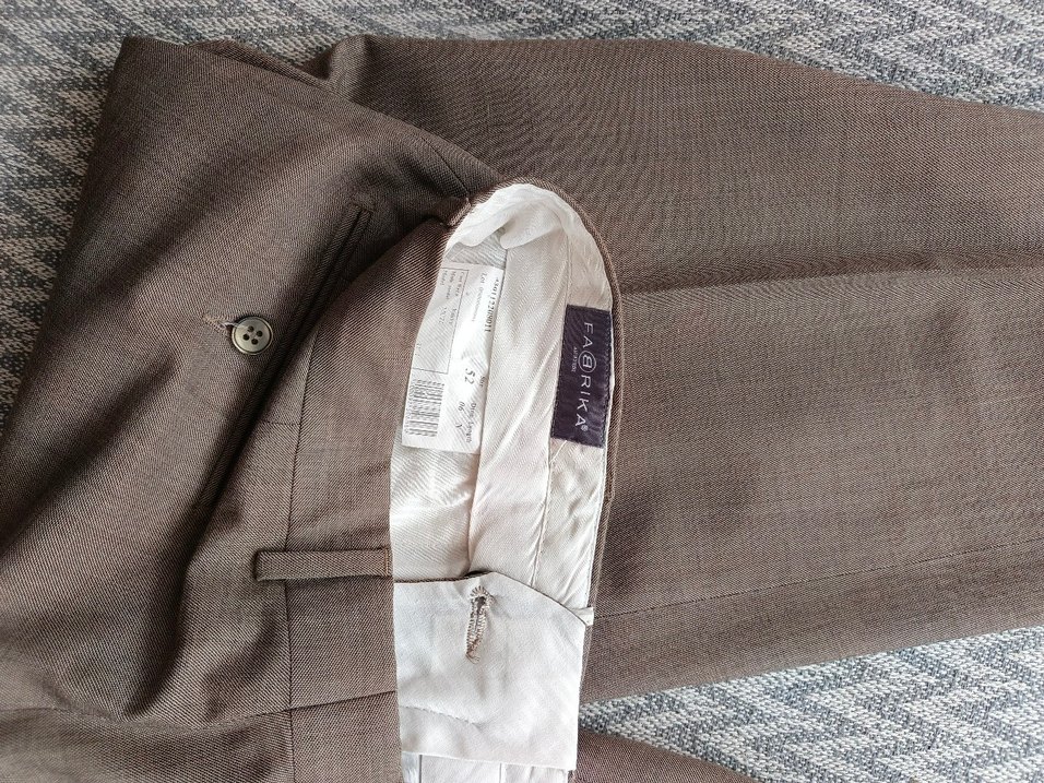 Bej Regular Fit Midi Erkek Pantolon - Görsel 4