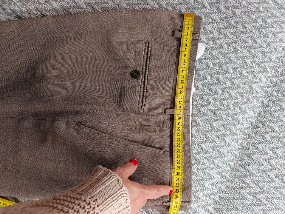 Bej Regular Fit Midi Erkek Pantolon - Görsel 2