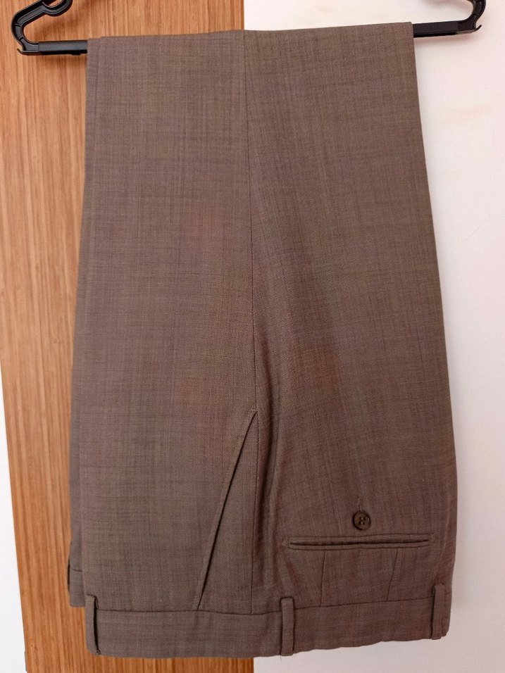 Bej Regular Fit Midi Erkek Pantolon - Görsel 5