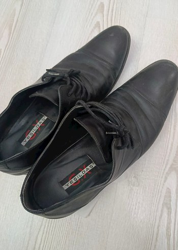 Erkek Klasik Siyah Deri Ayakkabı - Görsel 8