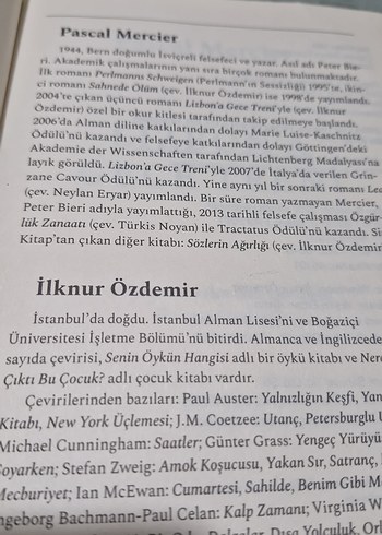 Beden Lizbon'a Gece Treni - Pascal Mercier
