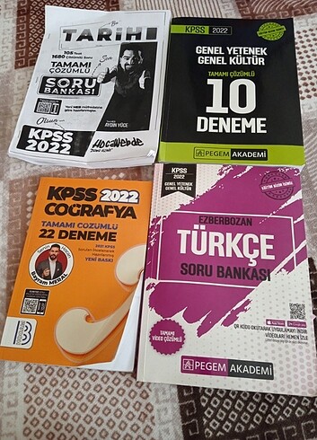 Kpss kitapları satılık 