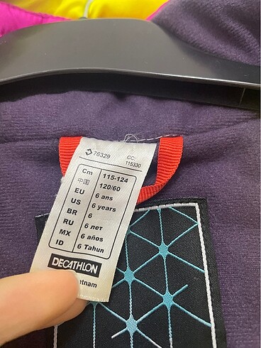 Decathlon Kız çocuk mont (su geçirmez)
