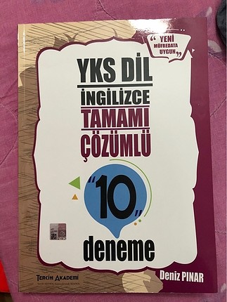 YKS dil ingilizce deneme