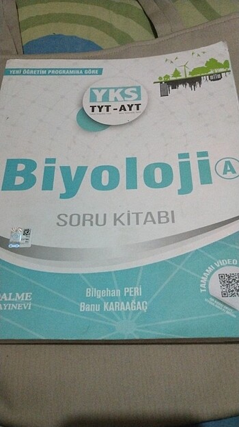 Palme yayınlaeı AYT-TYT biyoloji SORU KİTABI