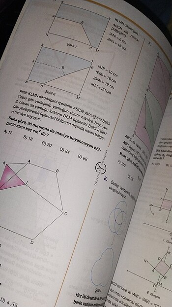  Beden 10TYT 10 AYT GEOMETRİ DENEME ORİJİNAL YAYİNLARİ