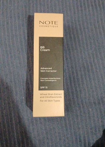 Note BB Krem SPF15 Buğday Özü İçerir
