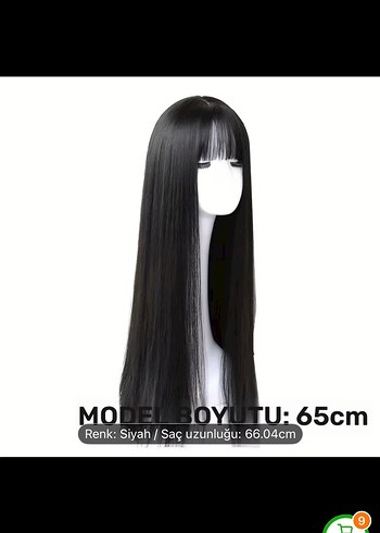 Siyah peruk - Görsel 3