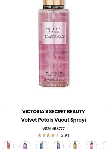 victoria's secret velvet petals 