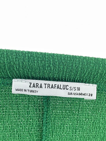 m Beden yeşil Renk Zara Bluz %70 İndirimli.