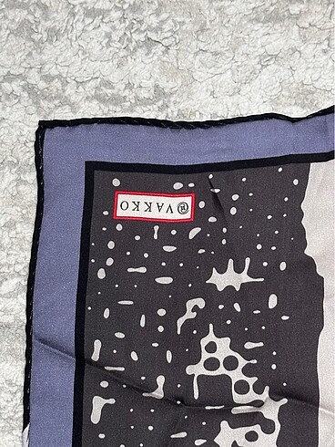 Orjinal Vakko İpek Eşarp - Görsel 5