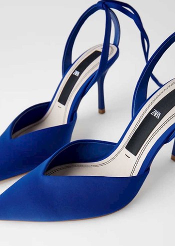 Zara topuklu ayakkabı - Görsel 7