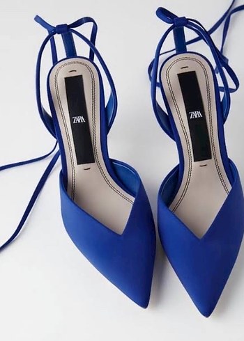Zara topuklu ayakkabı - Görsel 8