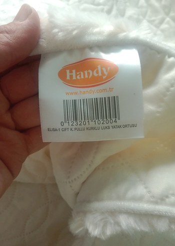 Parlak Beyaz  Yatak Örtüsü - Görsel 10