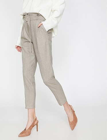 Koton Kemer Detaylı Pantolon - Görsel 3