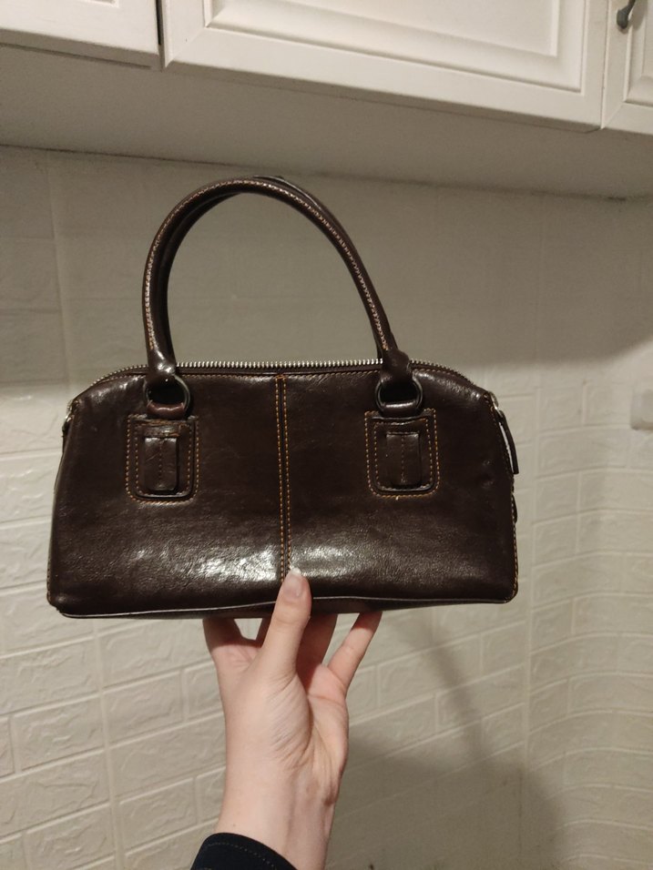 LCW women Klasik Vintage Kahverengi suni Deri Kadın Çanta - Görsel 2