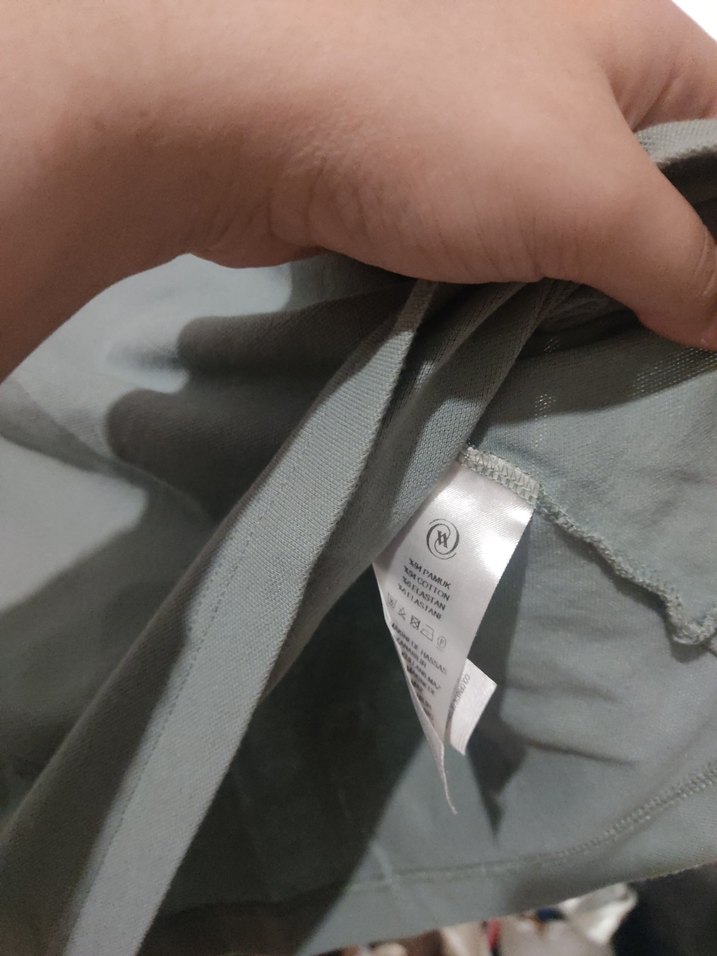 VAKKO su yesili kısa Kollu Erkek Polo tişört - Görsel 3