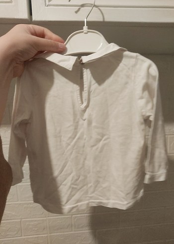 ZARA Kız Çocuk Beyaz BLUZ - Görsel 3