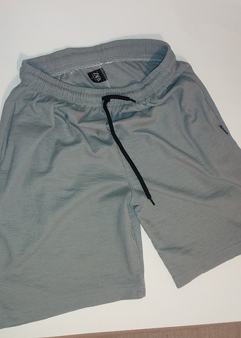 ZARA ERKEK Gri Rahat Kesim Spor Şort - Görsel 2